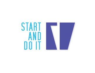 Projekt graficzny logo dla firmy online Start and do it
